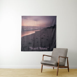 Twilight am Meer Wandteppich