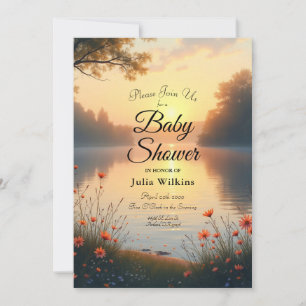 Twilight am See Whispers am Wasser Einladung