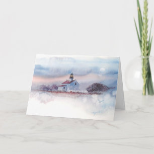 TWILIGHT AT OLD PT. LOMA LIGHTHOUSE, SAN DIEGO, CA KARTE