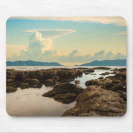 Twilight at the Tide Pools at Cabrillo Beach Photo Mousepad
