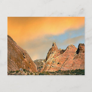 Twilight at Valley of Fire State Park Postkarte