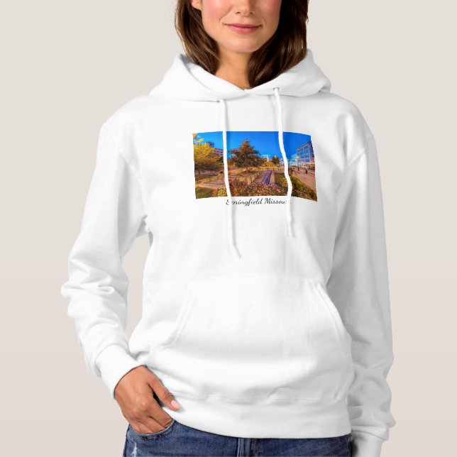 Twilight auf Park Central Square Hoodie (Vorderseite)
