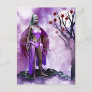 Twilight Blossom Fairy Postkarte