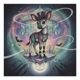 Twilight Carousel Dreams Poster
