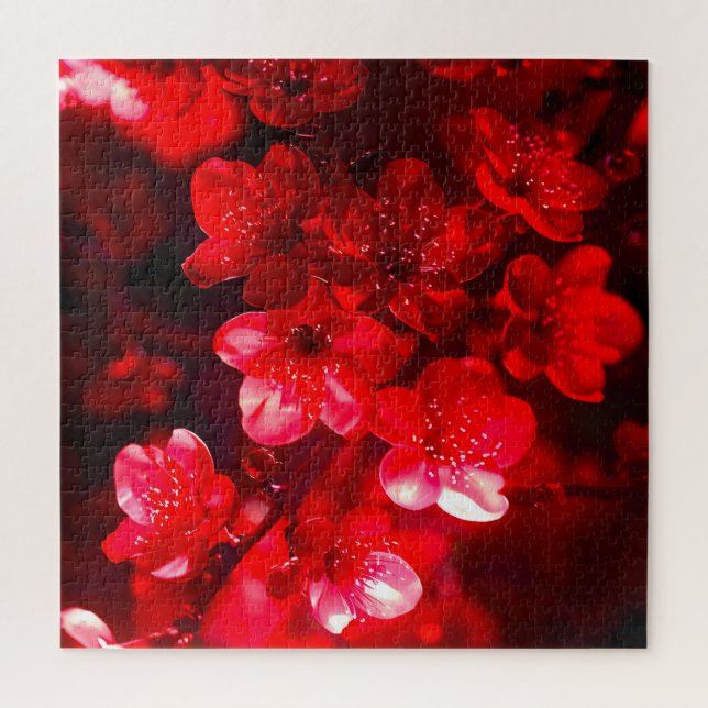 Twilight Cherry Blossom Glow (Vertikal)