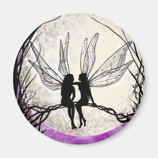 Twilight Fairy Art Magnet Fairy Silhouette