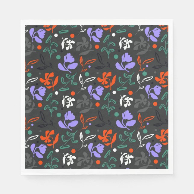 Twilight Flora Serviette (Vorderseite)