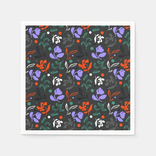Twilight Flora Serviette (Vorderseite)