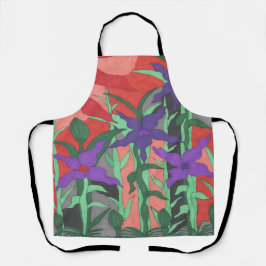 Twilight Floral Garden Schürze