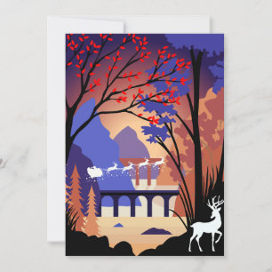 Twilight Forest Weihnachten Santa Schlitten
