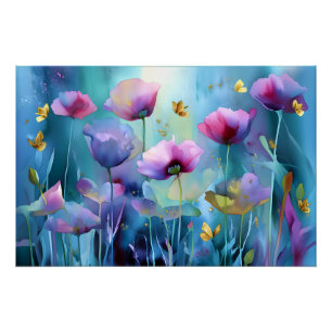 Twilight Garden: Pfeffer und goldene Flügel Poster