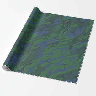 Twilight grüne Camouflage Geschenkpapier