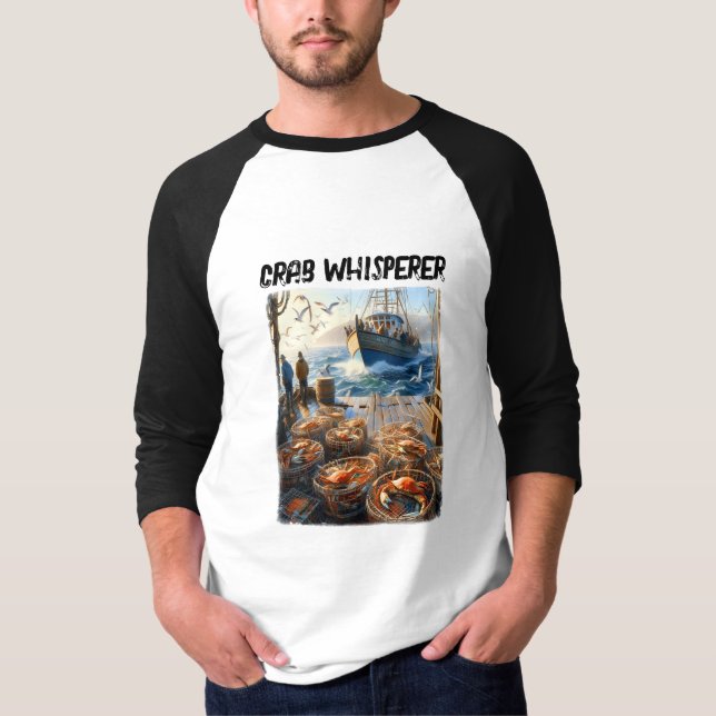 Twilight Harvest Fischer sammeln Krebse T-Shirt (Vorderseite)