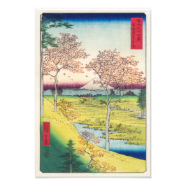 Twilight Hill bei Meguro | Hiroshige | Fotodruck