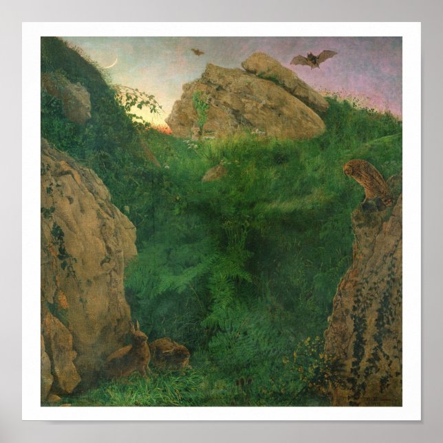 Twilight (Öl) Poster (Vorne)