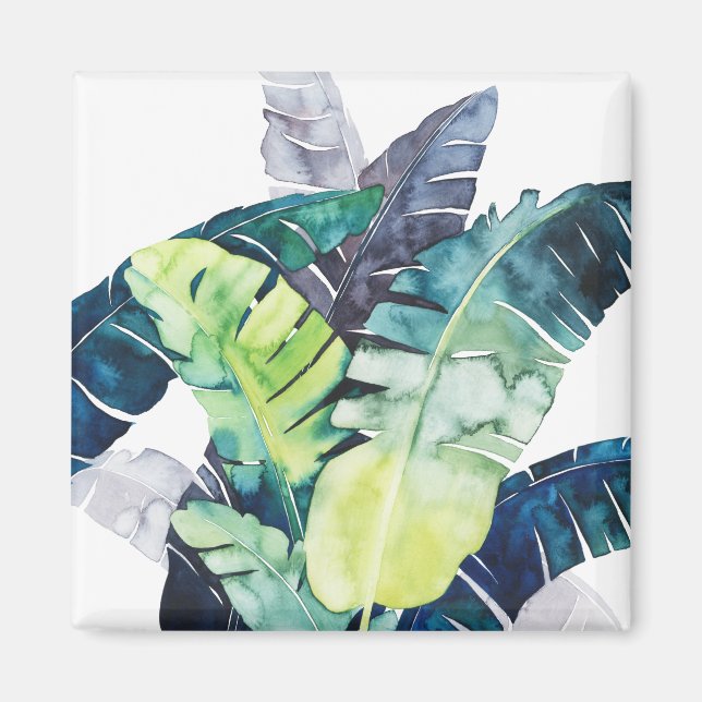 Twilight Palms - Palm Blätter Magnet (Vorne)