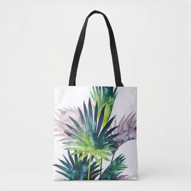 Twilight Palms - Palm Fronds Tasche (Vorderseite)