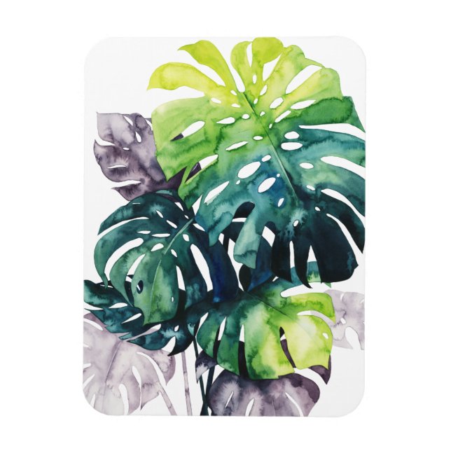 Twilight Palms - Split Leaf Magnet (Vertikal)