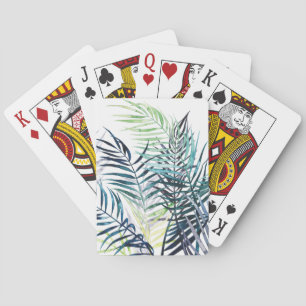 Twilight Palms - Tropische Blätter Spielkarten