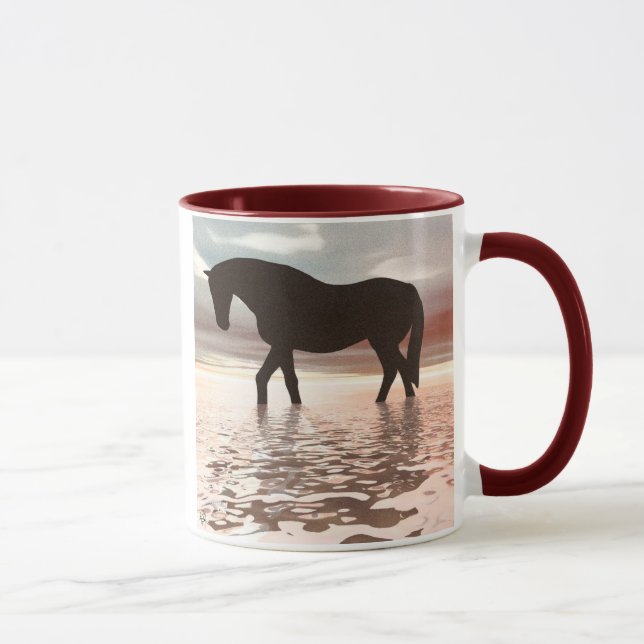 Twilight PferdeTasse Tasse (Rechts)
