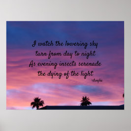 Twilight - Poesie Art Poster