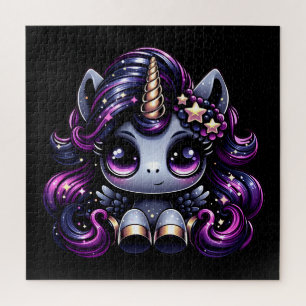 Twilight Pony Black Unicoron Glitzer