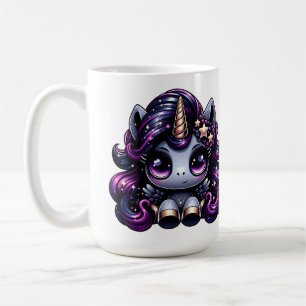 Twilight Pony Black Unicoron Glitzer Kaffeetasse