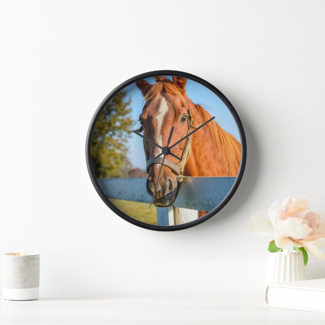 Twilight-Rose | Reitpferd Uhr (Zuhause)