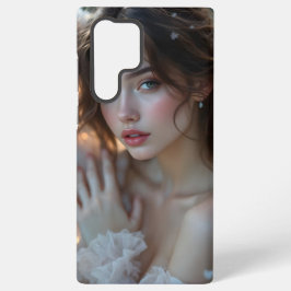 Twilight Seraph - Glühender Engel aus Abend Light Samsung Galaxy Hülle