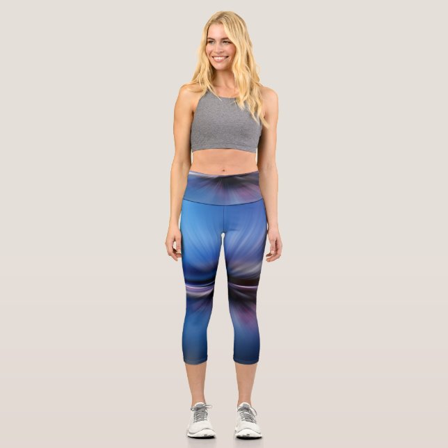 Twilight-Shades Capri Leggings (Vorderseite)