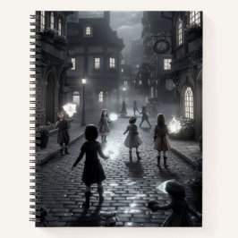 Twilight Tales on Cobblestone Notebook Notizbuch