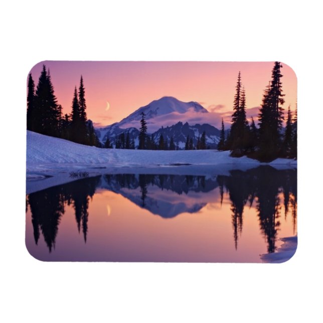Twilight, Tarn und Crescent Moon Magnet (Horizontal)