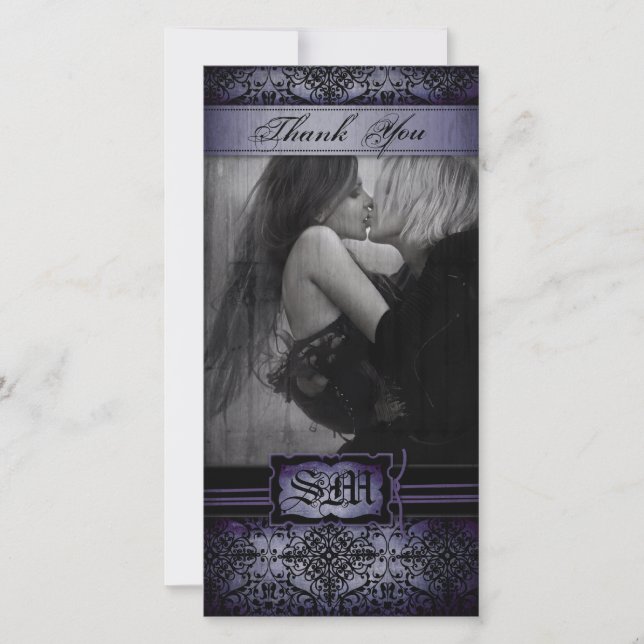 Twilight TY Foto Card Dankeskarte (Vorderseite)