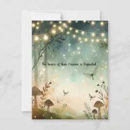 Twilight Whispers vom Wald Einladung