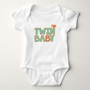 Twin Baby "B" Baby Bodysuit Strampler