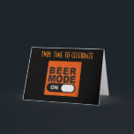 **TWIN** BEER MODE ON FOR YOUR "BIRTHDAY" KARTE<br><div class="desc">TIME FOR "THE BEER MODE TO BE ON" AND CELEBRATE YOUR ***TWIN BROTHER OR SISTER*** ON THEIR SPECIAL DAY :)</div>