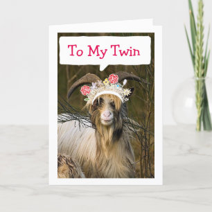 TWIN, BESTES FREUND, BESTSISTER/QUEEN GLÜCKLICH BI KARTE
