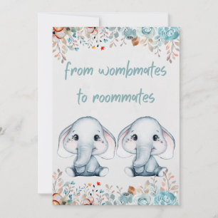 Twin Birthday Feiertagskarte