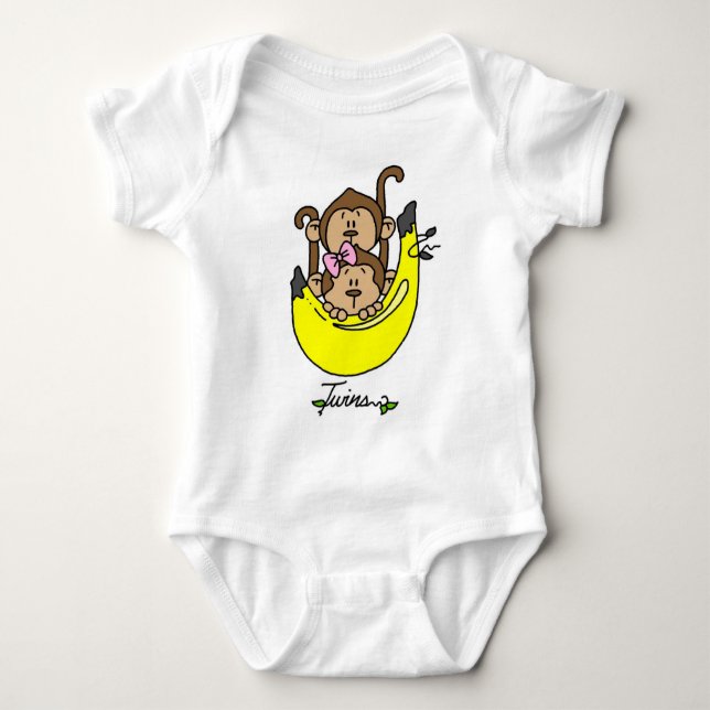 Twin Boy and Girl Tshirts und Geschenke (Vorderseite)