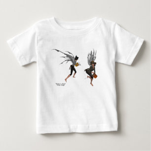 Twin Boy Rain Fee Baby T - Shirt