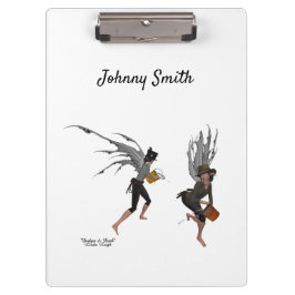 Twin Boy Rain Fee Klemmbrett