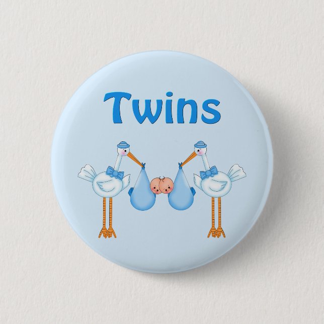 Twin Boys Button (Vorderseite)