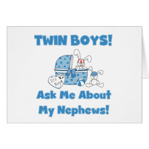 Twin Boys Fragte über meinen Nephew