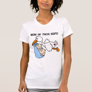 Twin Boys Maman-Stork Tshirts et cadeaux