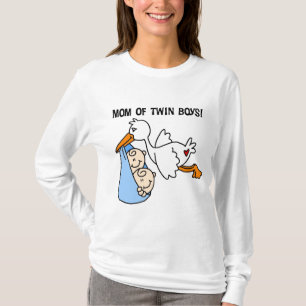 Twin Boys Maman-Stork Tshirts et cadeaux