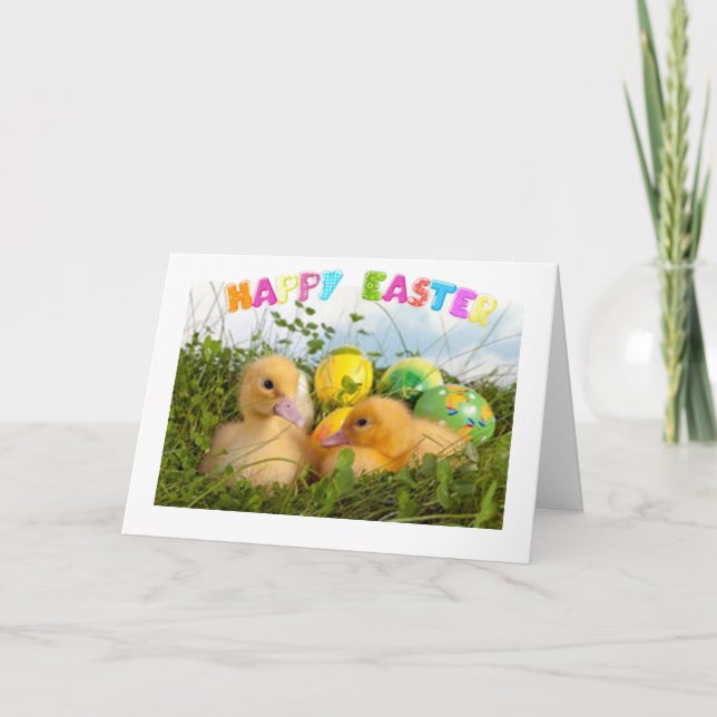 **TWIN** CETTE CARTE VOUS OFFRE *UN BONHEUR DE PÂQ (Devant)