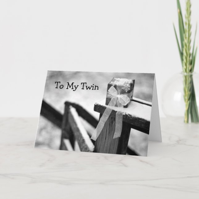 TWIN CHRISMAS CARTE D'AMOUR (Devant)