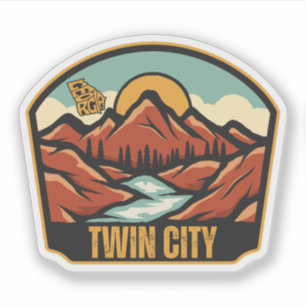 Twin City, Georgia Aufkleber