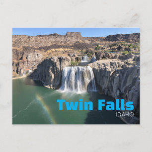 Twin Falls Idaho Reise Postkarte