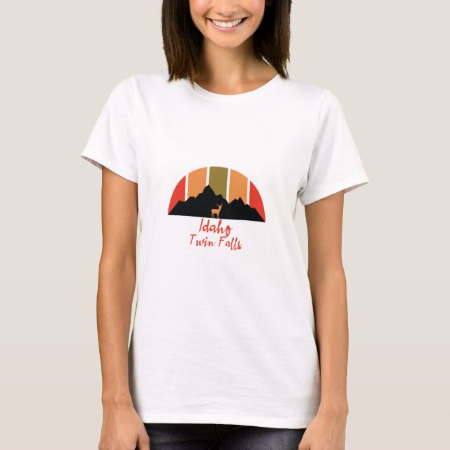 Twin Falls Idaho T-Shirt (Vorderseite)